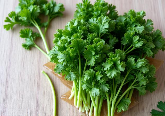 Cilantro fresco empacado para delivery a restaurantes